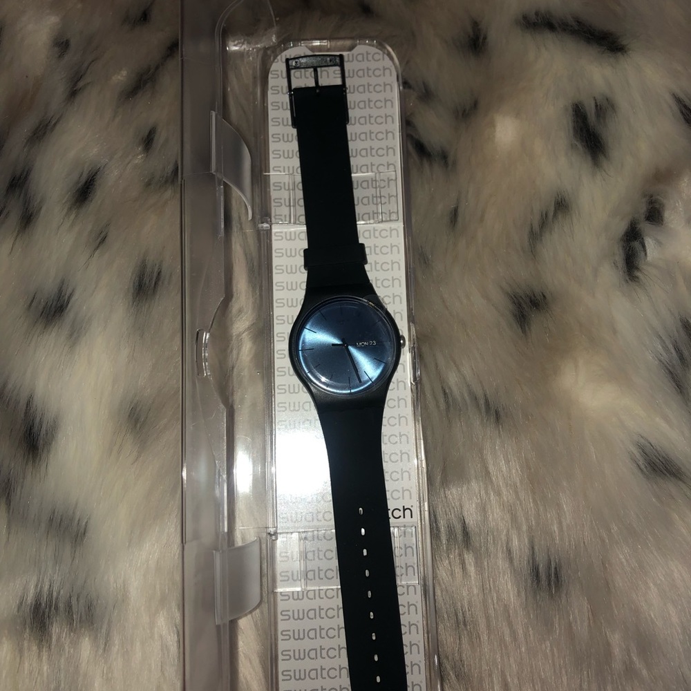 Black Swatch Watch